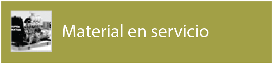 Material en servicio