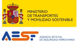 MINISTERIO DE TRANSPORTES Y MOVILIDAD SOSTENIBLE
Y AGENCIA ESTATAL DE SEGURIDAD FERROVIARIA (AESF)
