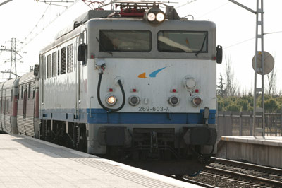 Locomotora 269 - 600. Fuera de servicio