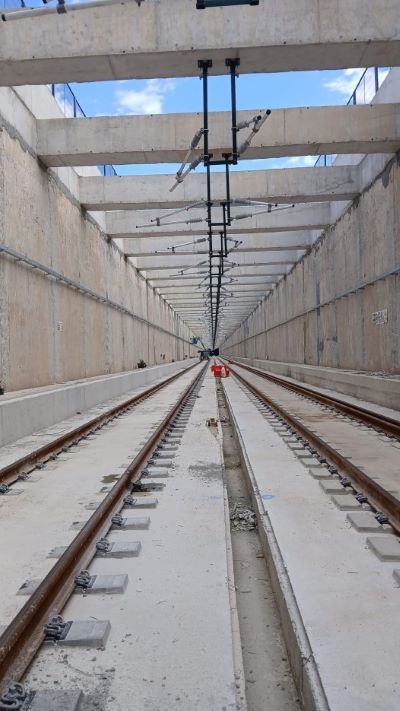 Construction and maintenance of the OCL project and associated systems of the Murcia-Almeria high-speed Mediterranean corridor. Section: Murcia-Lorca (2024)