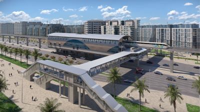 Sener designs the Cairo monorail network, the longest driverless one in the world