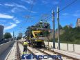 Electrificaci�n Metro de Oporto � L�nea Amarilla. Oporto, Portugal.
