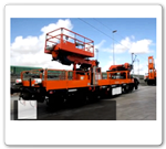 Tren de tendido y renovaci�n de catenaria de Plasser Espa�a para Arabia Saud�