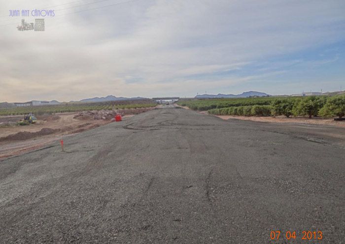 Explanaci�n reconstruida dispuesta a recibir las v�as