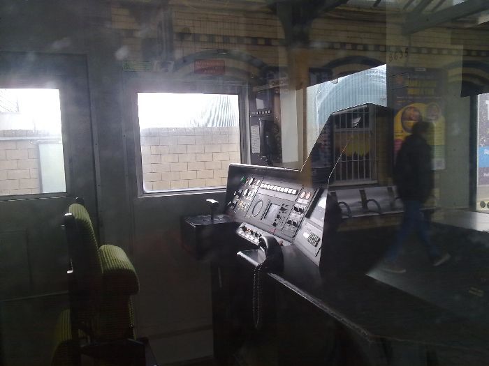 El pupitre de la cabina de un Dart es sencillo y funcional