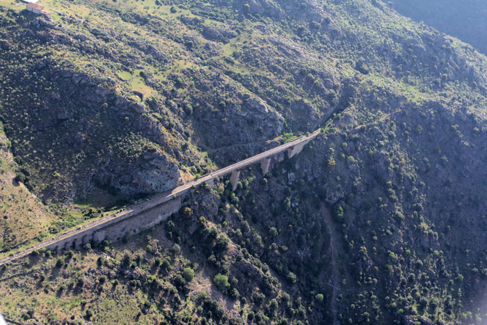 Viaducto del Arroyo  Morgado. en el Km 65,9