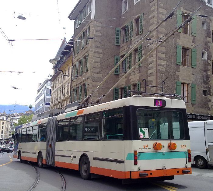 Los trolebuses son una soluci�n eficaz y no contaminante muy implantada en los TPG