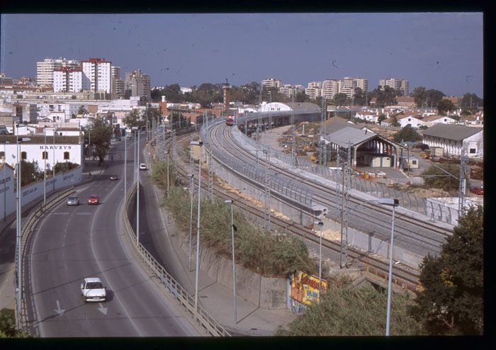 Viaducto Norte de acceso a Jerez.