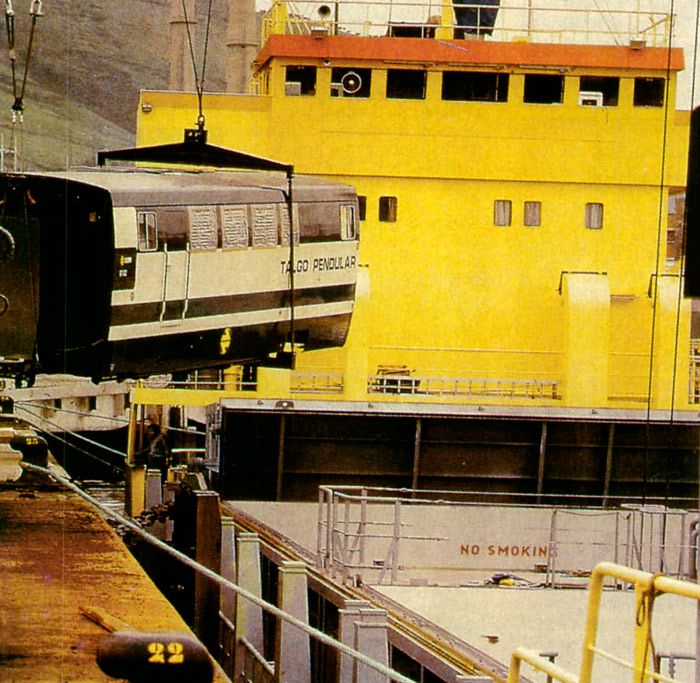 �xito del viaje de presentaci�n de Talgo en Estados Unidos en 1994.
