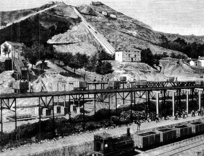 Exposici�n y libro sobre la historia de la miner�a vizca�na y sus ferrocarriles.