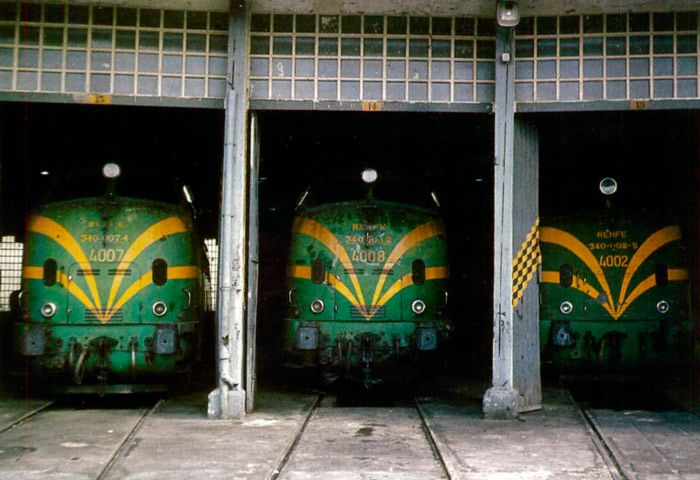 Dep�sito de Atocha en una imagen de 1996.
