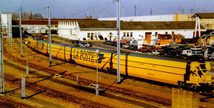TGV postal, correos de alta velocidad en 2003.
