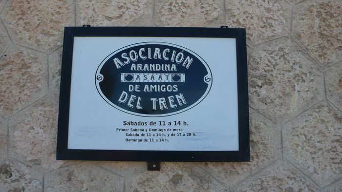 El museo lo gestiona la Asociaci�n Arandina de Amigos del Ferrocarril.