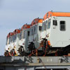 Llega el material ferroviario espa�ol a Argentina