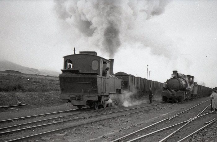 Maniobras en la estaci�n de Ojos Negros. 7 de abril de 1961.