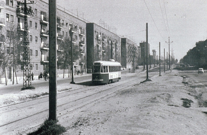 Imagen de la calle Garc�a Noblejas en 1970.