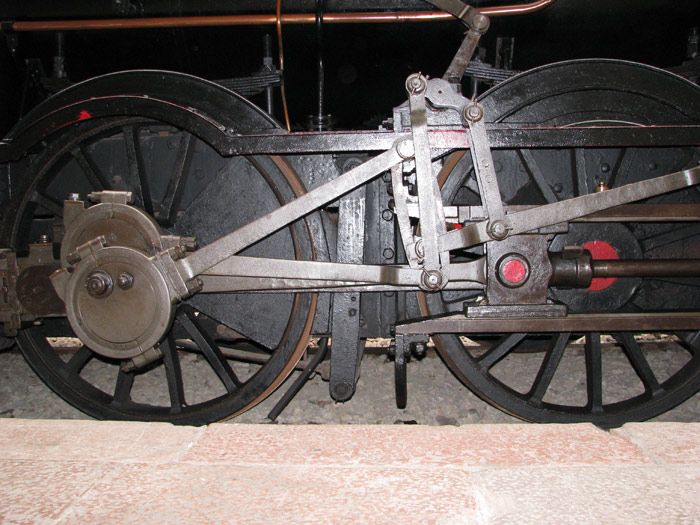 Locomotora Varela de Montes en el Museo del Ferrocarril de Gij�n.
